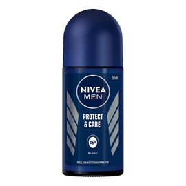 NIVEA MEN Desodorante Sin Alcohol para Hombre, Protect & Care 48 horas de Protección Antitranspirante roll on, 50 ml : Amazon.com.mx: Belleza