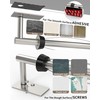 Paper Towel Holder Under Cabinet, Self Adhesive or Wall Mount
