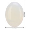 20pcs Opal Flatback Cabochon Stone Smooth Surface Beautiful Oval Stones