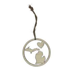 Michigan Ornament - Michigan Love