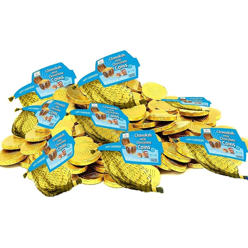 Hannukah Chocolate Gelt Chanukkah Coins Gelt Milk Chocolate Hanukah Bulk