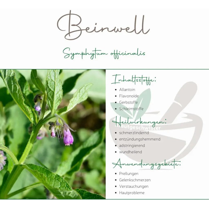 10 Zäpfchen mit Beinwell, Kiefernharz, Propolis, und Ringelblume (2 x