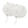 perfeclan 2x Underarm Pad Sweat Absorbing Invisible,with Shoulder Strap Breathable,Washable