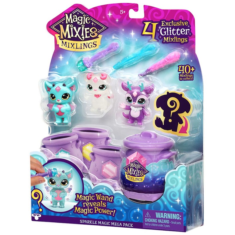 Bandai México Mega Pack Brillante Magic Mixies Mixlings Sparkle Magic