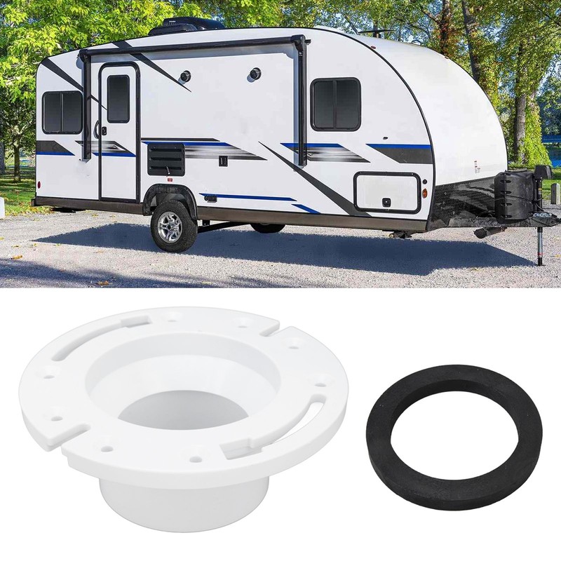 3in Toilet Socket Floor Flange Kit 385345892 Easy Installation RV