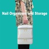 CTWWFS Nail Polish Organizer and Nail Lamp Case, Nail Kit