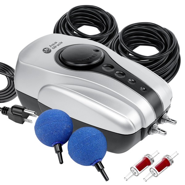 AquaMiracle All-in-One Koi Pond Aerator for Pond up to 1000