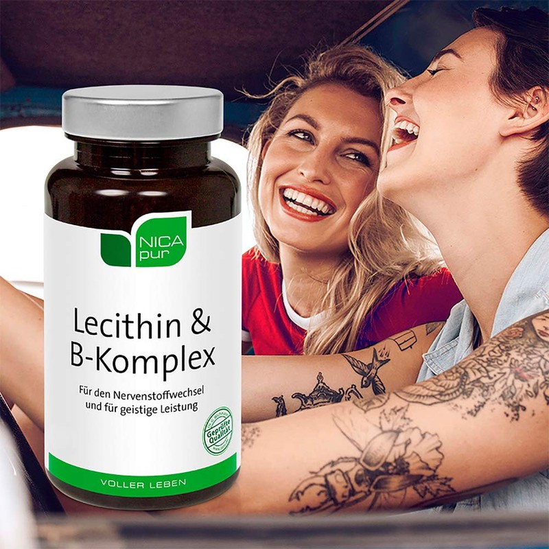 NICApur Lecithin & B Complex I to Support the Nervous