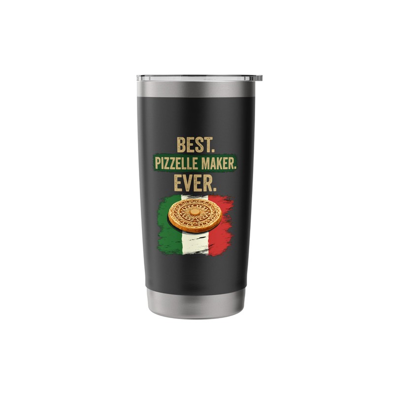 Best. Pizzelle Maker. Ever. Pizzelle Stainless Steel Insulated Tumbler