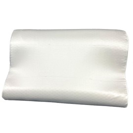 Cozysilk 100% Mulberry Silk Pillowcase for Memory Foam Pillow, Cervical Pillow, Smooth Silk Pillow Cover for Contour Pillow (19 x 12 inch, Natural White)