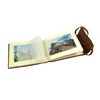 Rustic Genuine Leather Photo Album with Gift Box - Scrapbook