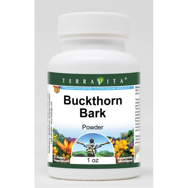 Buckthorn Bark Powder (1 oz, ZIN: 510975) - 2 Pack