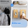 YAFFWA 2 Pack Trash Grocery Bag Holder Wall Mounted Design,