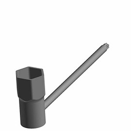 Polaris Snowmobile Spark Plug Removal Tool, Genuine OEM Part 2883476, Qty 1