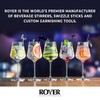Royer - Golf Coffee and Cocktail Stirrers, Reusable Plastic Drink