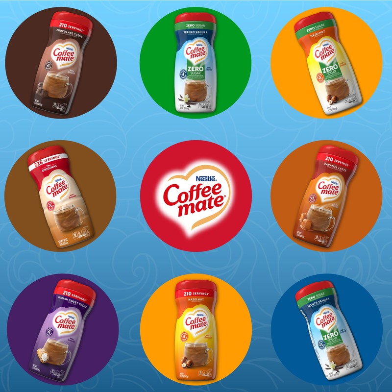 Nestle Coffee mate French Vanilla Sugar Free Powder Coffee Creamer