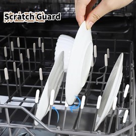 TSBSHum 100-Pack Dishwasher Rack Caps,Dishwasher Rack Repair Coating,as the Dishwasher Cover for Rack Prevents Rust and Utensil Abrasion,or as Screw Covers Caps and Bolt Covers Caps