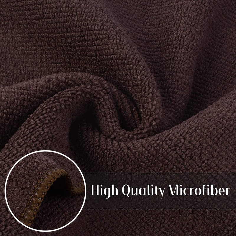 SINLAND Absorbent Microfiber Dish Cloth Kitchen No Streak Cleaning Cloth
