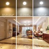 Sweier Waterproof Downlight Black GU10,IP65 LED Bathroom Spotlight Cool White