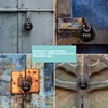 DAYGOS Heavy Duty Combination Padlock - Outdoor Stainless Steel Disc