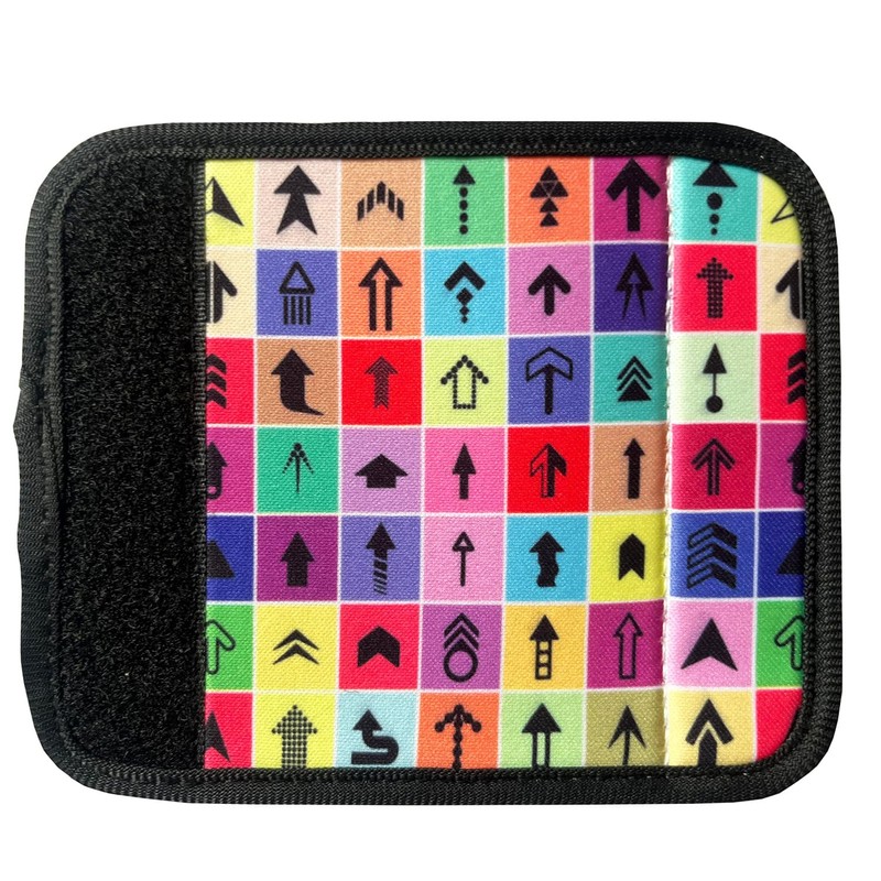 Luggage Handle Wrap 6 Pack-Neoprene Luggage Handle Wraps for Suitcase/Beach