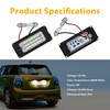 Erato LED License Plate Light Canbus Error Free for Mini