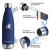 Stainless Steel Drinking Bottle, 750 ml, BPA-Free, Insulated Flask, Double-Walled,