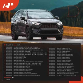 A-Premium Rear Complete Drive Shaft Prop Shaft Driveshaft Assembly Compatible with Polaris RANGER 1000 EPS HD PS CREW PS RC PS TX, RANGER 1000XP PS MUD PS NSTR PS NSTR RC RC CREW NSTR UL NSTR UL AUD