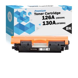Ultra Toner® Compatible Replacement for HP 126A CE310A & HP 130A CF350A for HP Laserjet Pro 100 Color MFP M175a MFP M175nw CP1025 CP1025nw M275 M176n M177fw (1*Black Only)