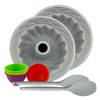 G&S Design Silicone Bundform 8-Piece Bakeware Set