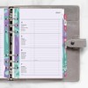 Filofax A5 Illustrated Floral Week on 2 Pages 2024 Diary