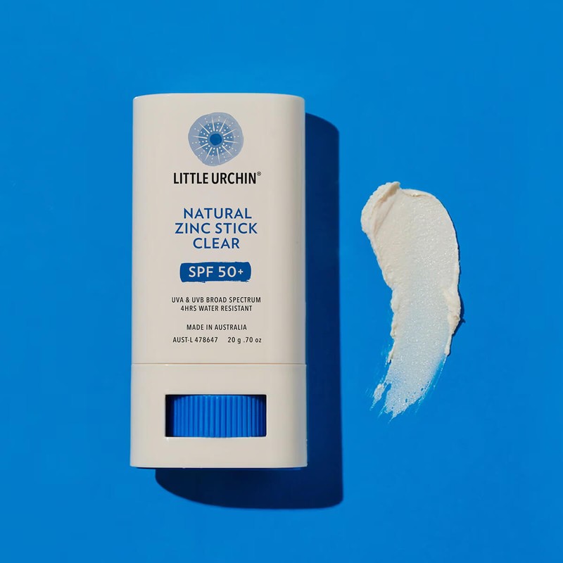 Little Urchin Natural Zinc Stick SPF 50+ - Clear, 20g