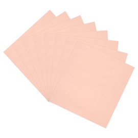 QUARKZMAN Pack of 50 Toner Reactive Film, Deco Film Transfer Sheets, 8.5 x 11 Inches, A4 Hot Foil Paper for Laser Printers, Scrapbooking, Heat Transfer, DIY Craft, Rose Gold