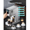 RELEXNOW Espresso Machine, 20 Bar Professional Espresso Coffee Maker with