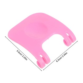 HEMOTON 10Pcs Pet Cage Clips Durable Reinforcement Buckle for Rabbit Guinea Pig Hamster Playpens Lock for Chicken Coop Pet Cages Elegant Pink Design