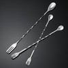 Cocktail Mixing Spoon, Cocktail Mixing Spoon, Long Handle, Stainless Steel,