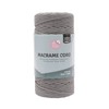 Vaessen Creative Macrame Yarn Dark Grey, 3 mm x 100