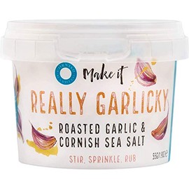 Cornish Sea Salt Squeeze Pots - 8 x Tins - Assorted Varieties (Garlic)