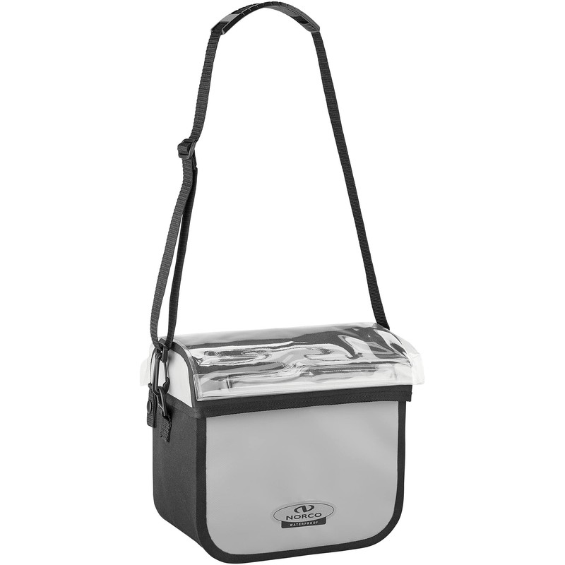 Norco Unisex - Adult Yukon Handlebar Bag, Grey, Black, 25