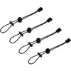 Samcos Trekking Pole Holder, Set of 4, Elastic Rope, Tie
