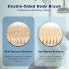 KIPRITII Ergonomically Back Scrubber for Shower - Double-Sided Back Brush