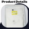 JooBsoso Non-Woven Drawstring Storage Bags, Pack of 10, 4.7 x