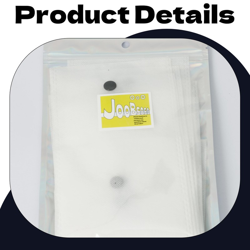 JooBsoso Non-Woven Drawstring Storage Bags, Pack of 10, 4.7 x