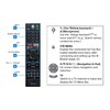 RMF-TX310U Replace Voice Remote Control with Mic fit for Sony