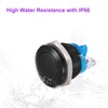 DMiotech 1 Pcs 22mm / 7/8" Push Button Switch, IP66