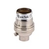 ElekTek Unswitched Lamp Holder B22 BC Bayonet Cap with Shade