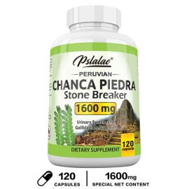 1600 mg Chanca Piedra Supplement – Supports Kidney and Gallbladder Health, Natural Herbal Formula for Urinary and Digestive Wellness