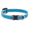 Lupine Reflective Cat Safety Collar 1/2" Wide Blue Diamond Adjusts