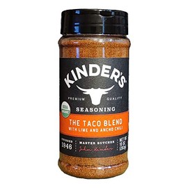 Kinder's Premium Quality Organic Rub and Seasoning - The Taco Blend, 10oz
