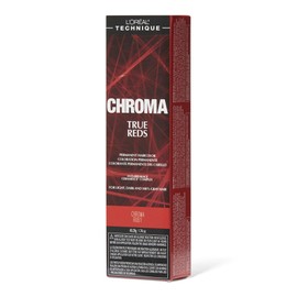 L'OREAL TECHNIQUE Chroma True Reds Permanent Hair Color - Red Dye For Long-Lasting Color, For Light, Dark and Gray Hair, Ruby